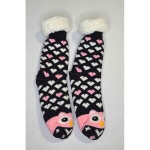 Nollia Plush Womens Fleece Slipper Socks Cozy & Warm Sherpa Non Slip One…